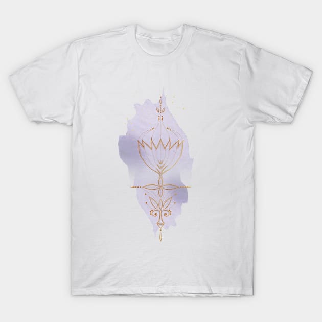 Spiritual Series: Lotus T-Shirt by Sybille